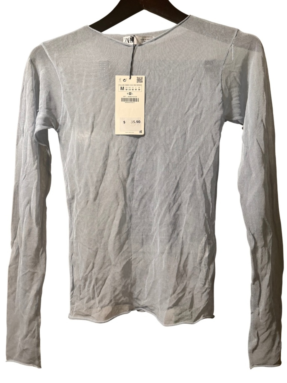 ZARA See Through Top